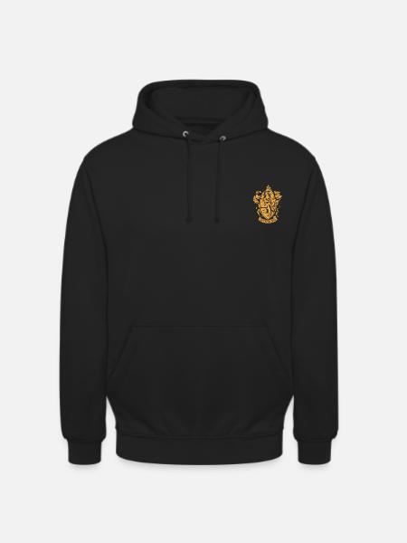 Harry Potter Gryffindor Coat of Arms small - Hættetrøje unisex - sort