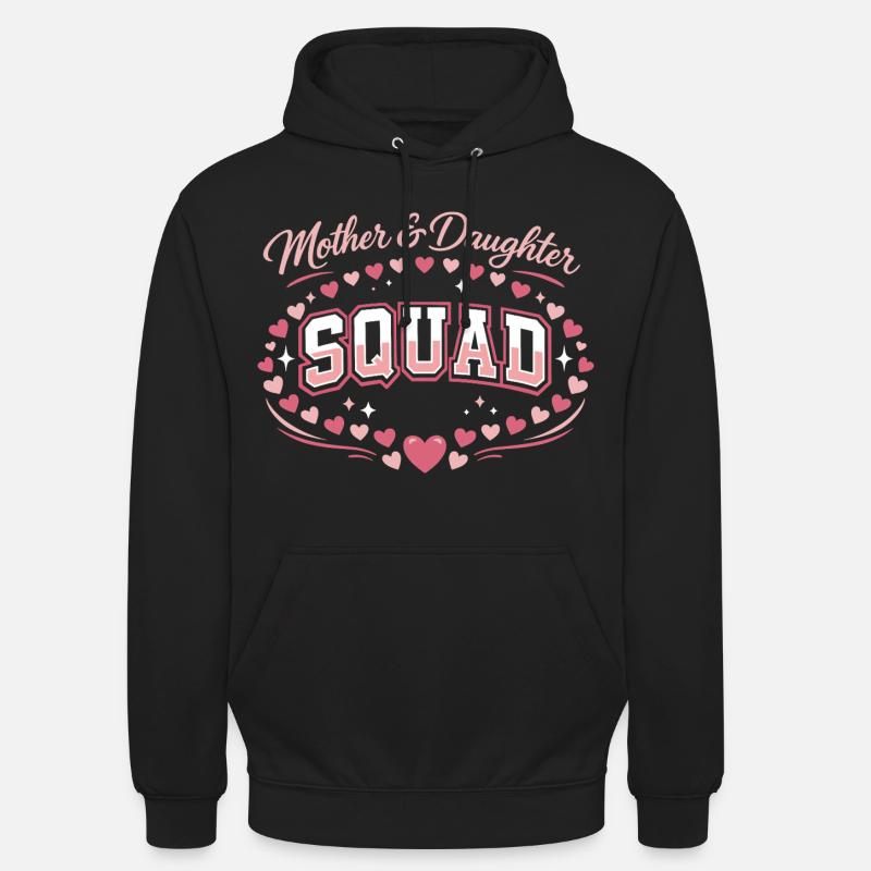 Mutter-Tochter-Trupp | Pink Komplizen Geschenk - Unisex Hoodie - Schwarz