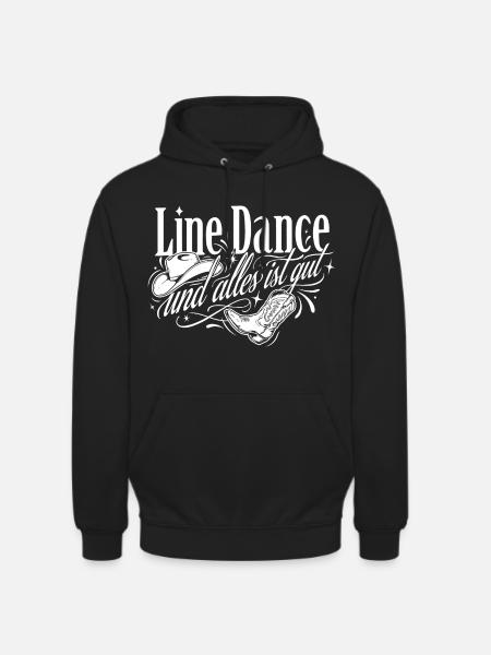 Line Dance Love - Unisex Hoodie - black