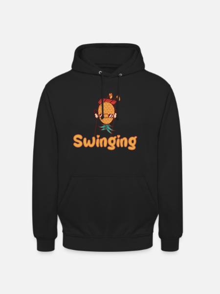Swinger Pineapple - Unisex Hoodie - black