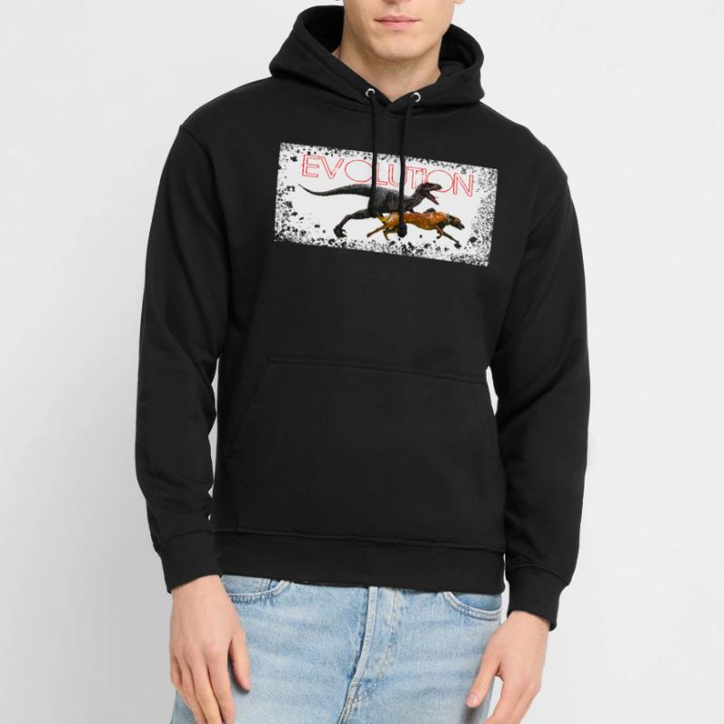 Evolution Comic Dog Unisex Hoodie