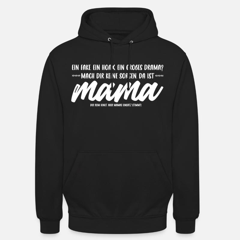 Mama's Einsatz - Unisex Hoodie - Schwarz