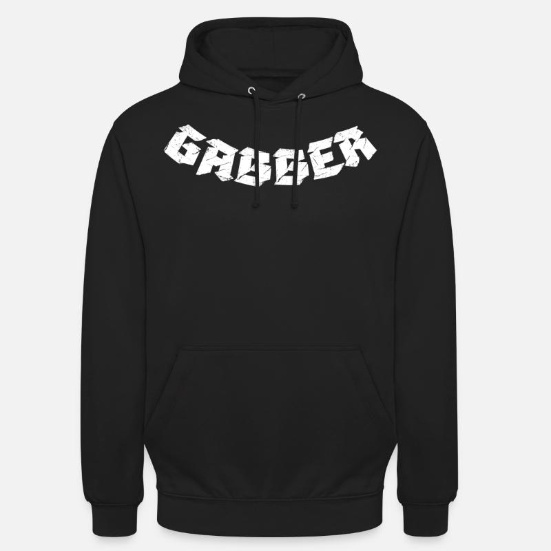 Gabber Hardcore Techno Rave - Unisex Hoodie - Schwarz