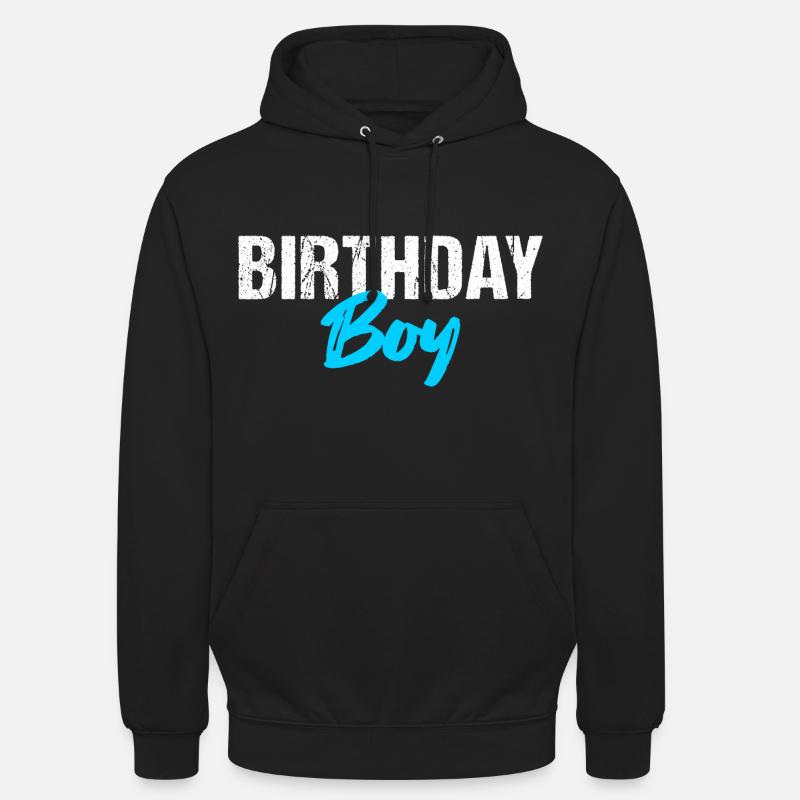 Garçon d’anniversaire - Sweat-shirt à capuche unisexe - noir