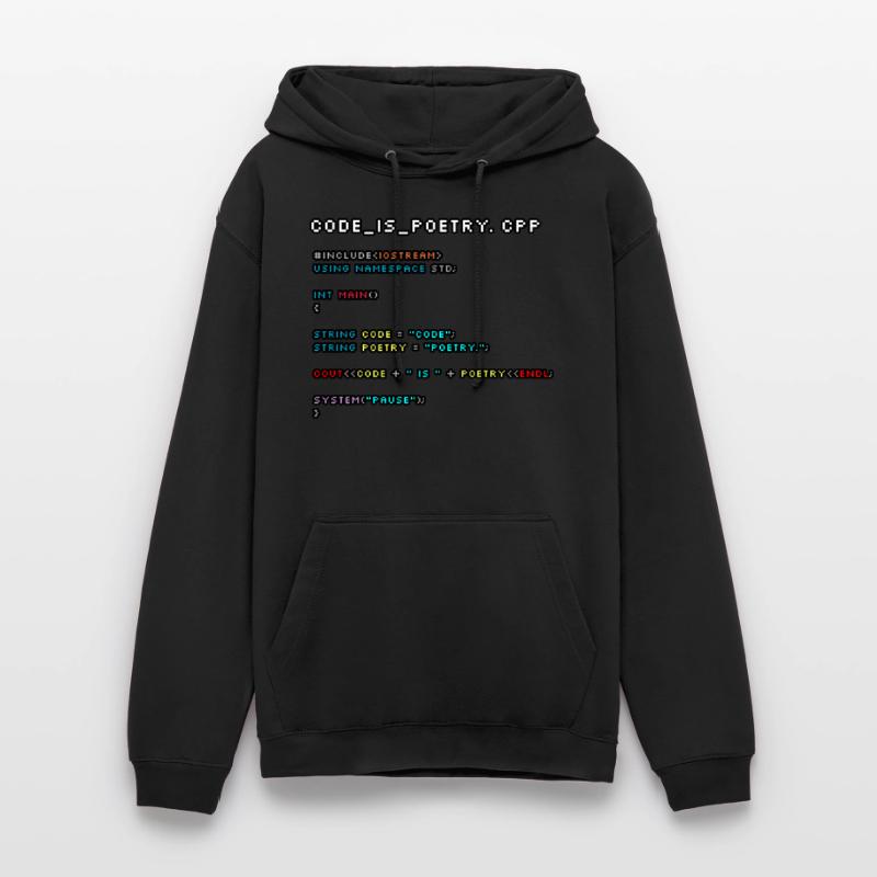 Code is Poetry.CPP Unisex Hoodie