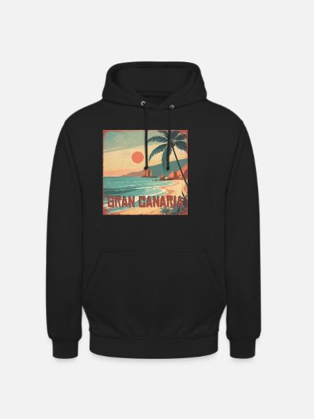 Gran Canaria - Unisex Hoodie - Schwarz