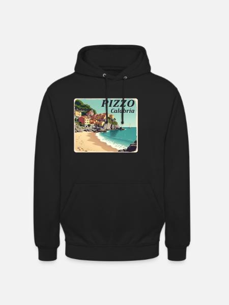 Pizzo Kalabrien - Unisex Hoodie - Schwarz