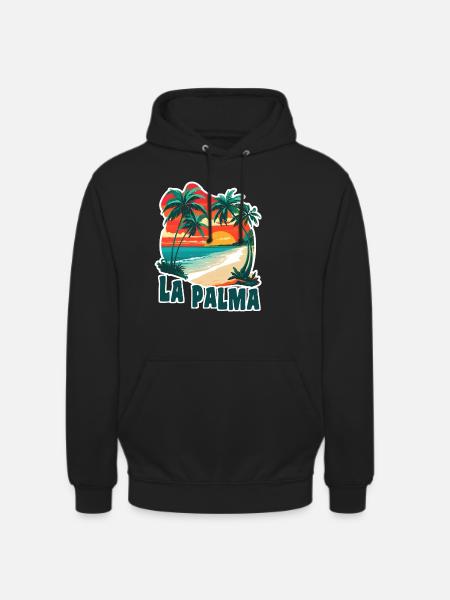 La Palma Canary Islands - Unisex Hoodie - black