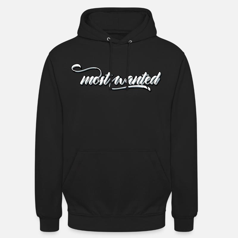 le plus recherché - Sweat-shirt à capuche unisexe - noir
