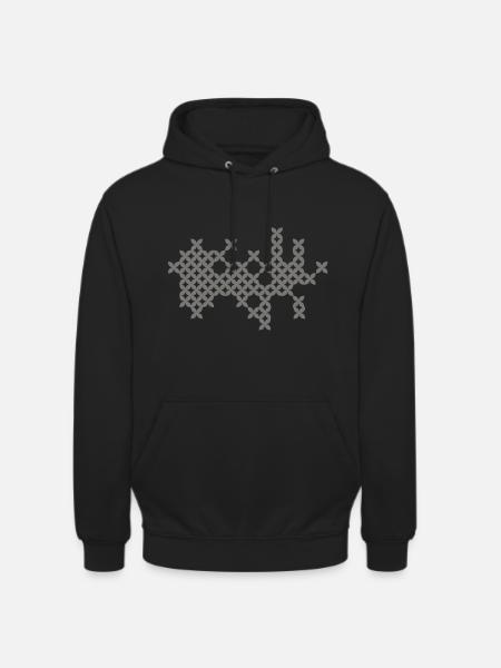 Fantasy patterns - Unisex Hoodie - black