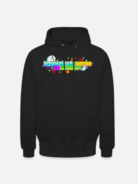 Mystérieux comme un fantôme - Sweat-shirt à capuche unisexe - noir