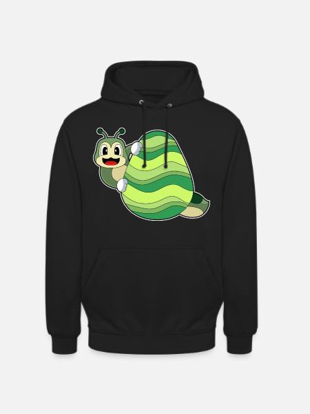 Caterpillar Easter Easter Egg - Unisex Hoodie - black
