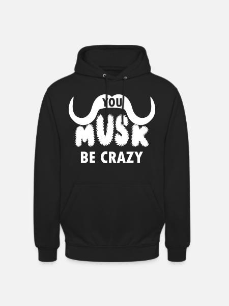 FOTOGRAFEN MOSCHUSOCHSEN - Unisex Hoodie - Schwarz