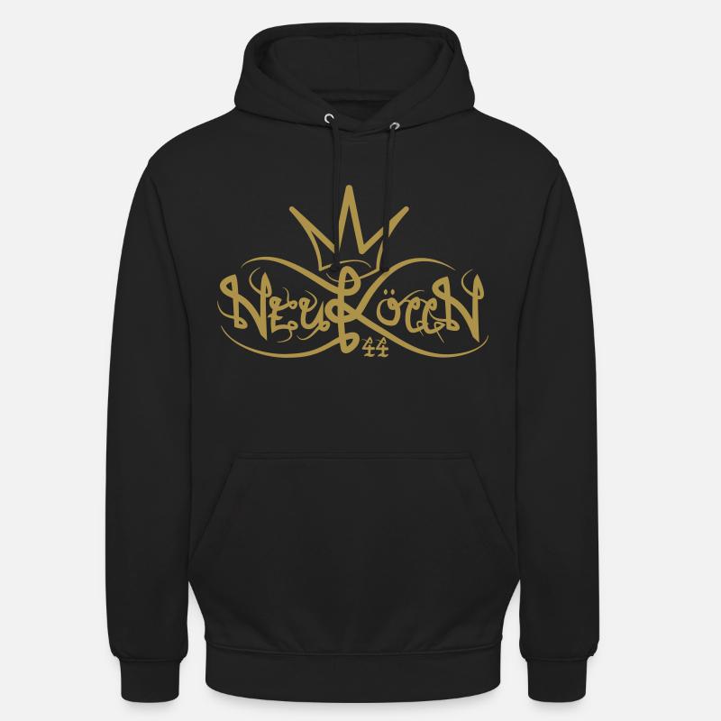 BERLIN NEUKÖLLN 44 KING - Unisex Hoodie - Schwarz