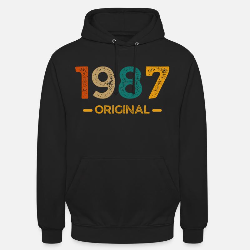 Original von 1987 - Unisex Hoodie - Schwarz