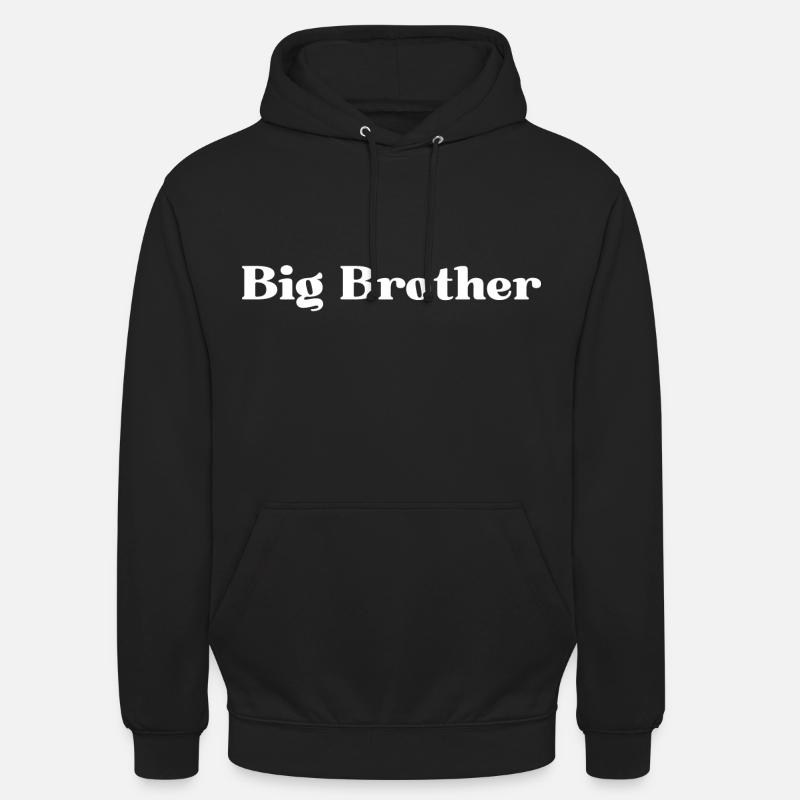 GROSSER BRUDER - Unisex Hoodie - Schwarz
