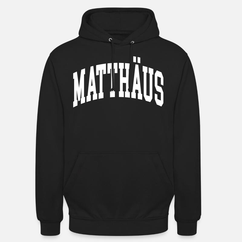Matthäus - Unisex Hoodie - Schwarz