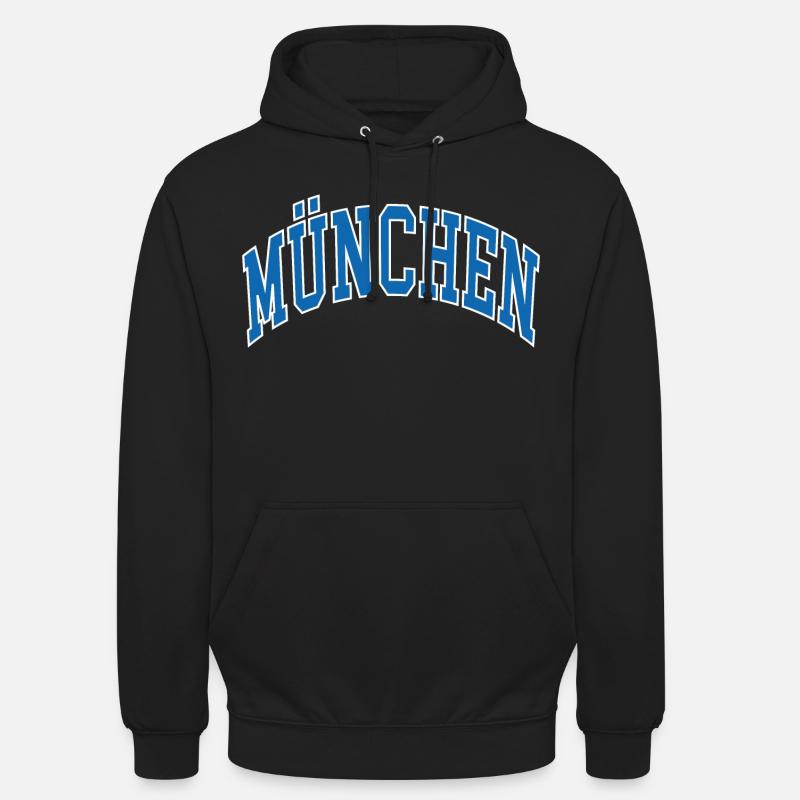 München - Unisex Hoodie - Schwarz
