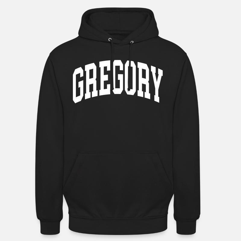 Gregory - Unisex Hoodie - Schwarz