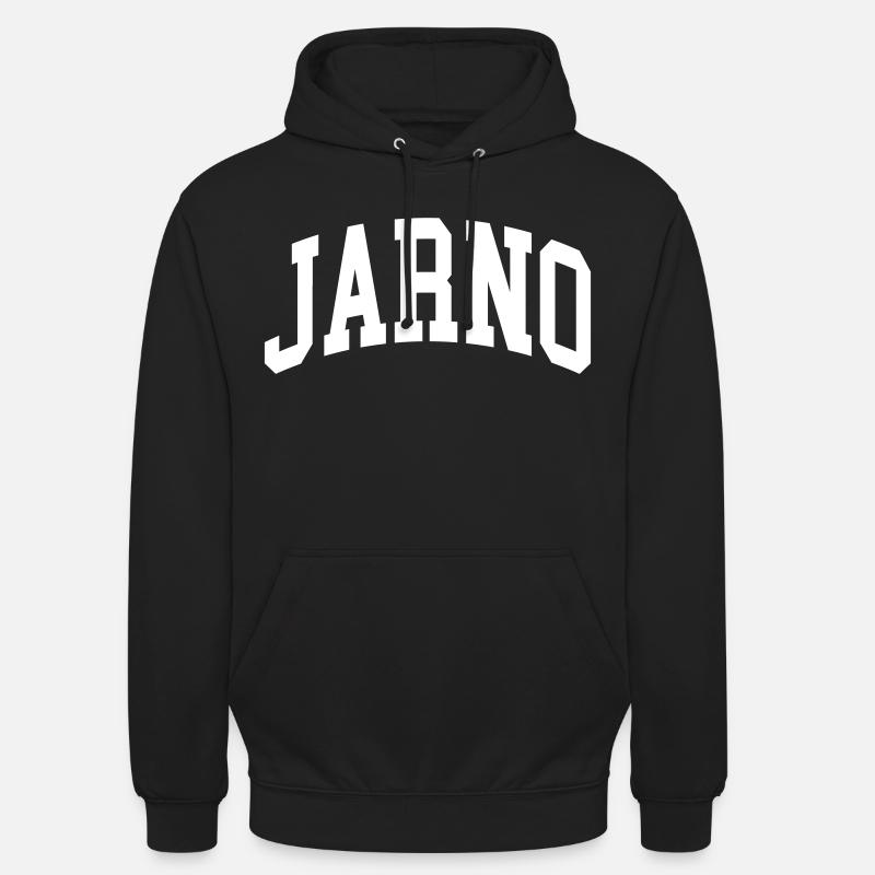 Jarno - Sweat-shirt à capuche unisexe - noir