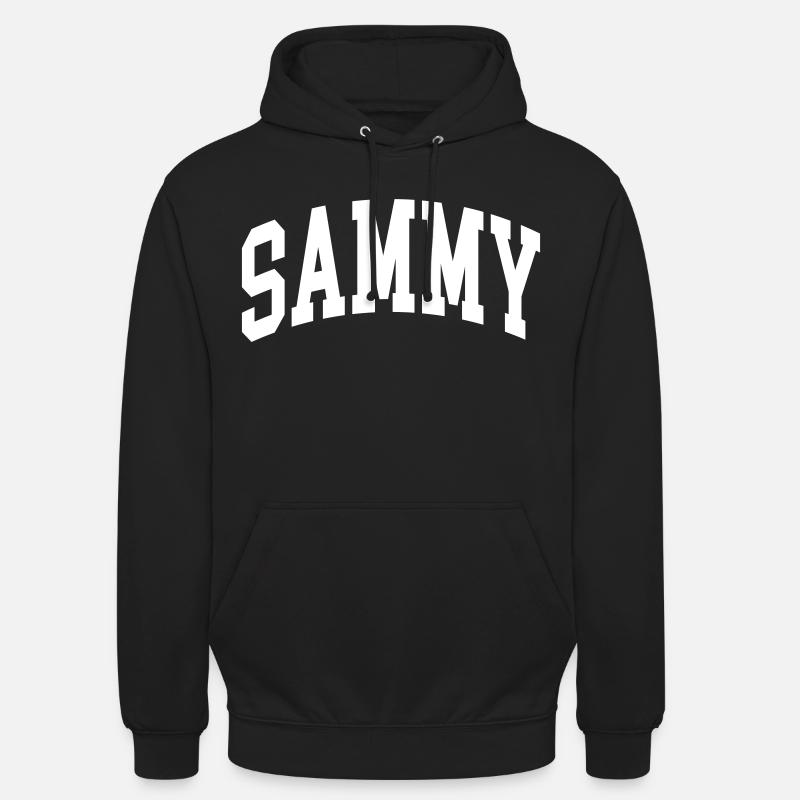 Sammy - Sweat-shirt à capuche unisexe - noir