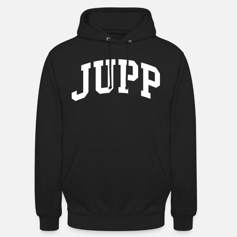 Youpi - Sweat-shirt à capuche unisexe - noir