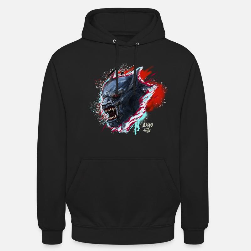 Warewolf - SPLAT - Sweat-shirt à capuche unisexe - noir