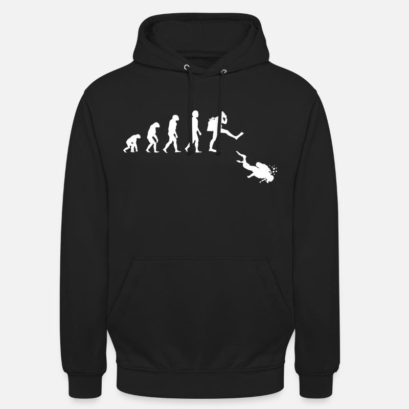 Taucher Evolution Diver - Unisex Hoodie - black