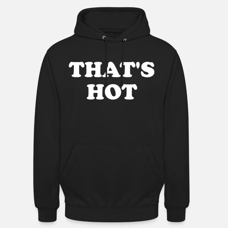 C’est chaud - Sweat-shirt à capuche unisexe - noir