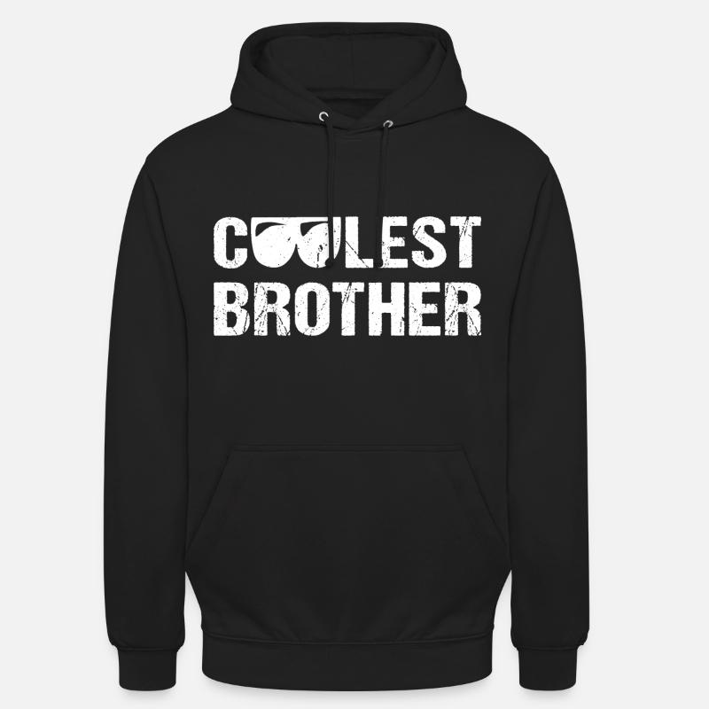Cooles Frère Cool Bruder - Sweat-shirt à capuche unisexe - noir