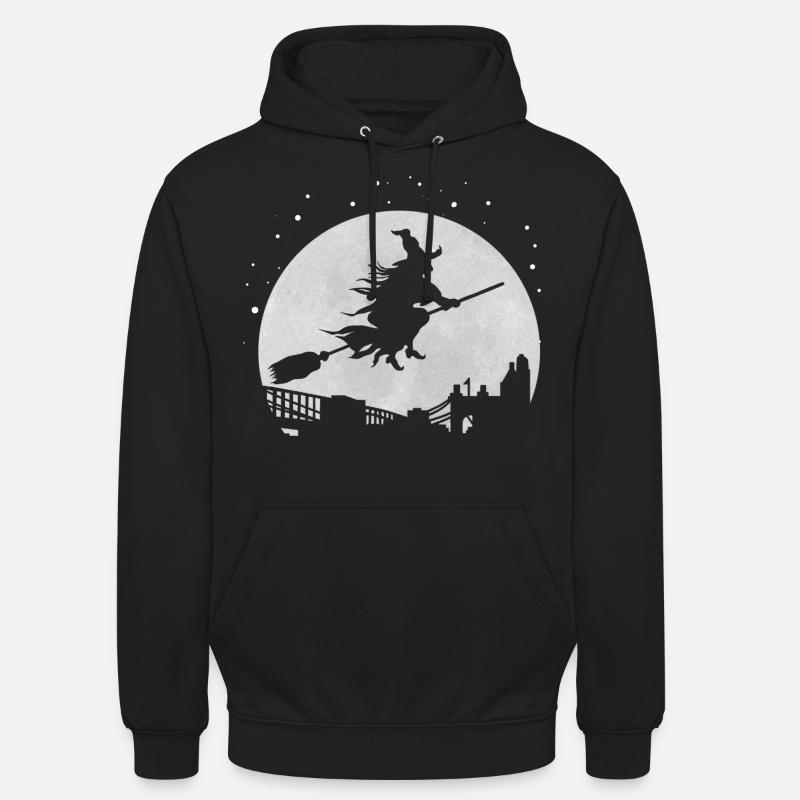 sorcière - Sweat-shirt à capuche unisexe - noir