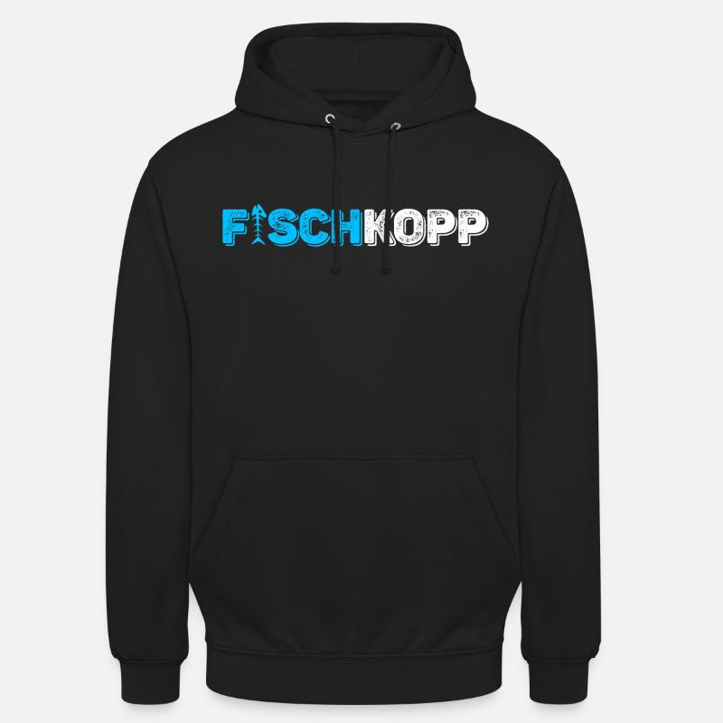 Fischkopp - Unisex Hoodie - Schwarz