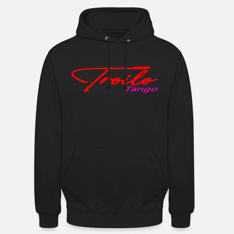 Troilo Tango - Sweat-shirt à capuche unisexe - noir