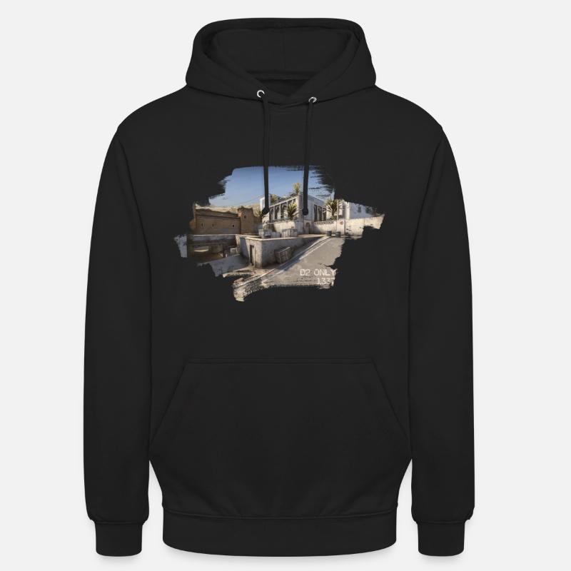 Dust 2 - Sweat-shirt à capuche unisexe - noir