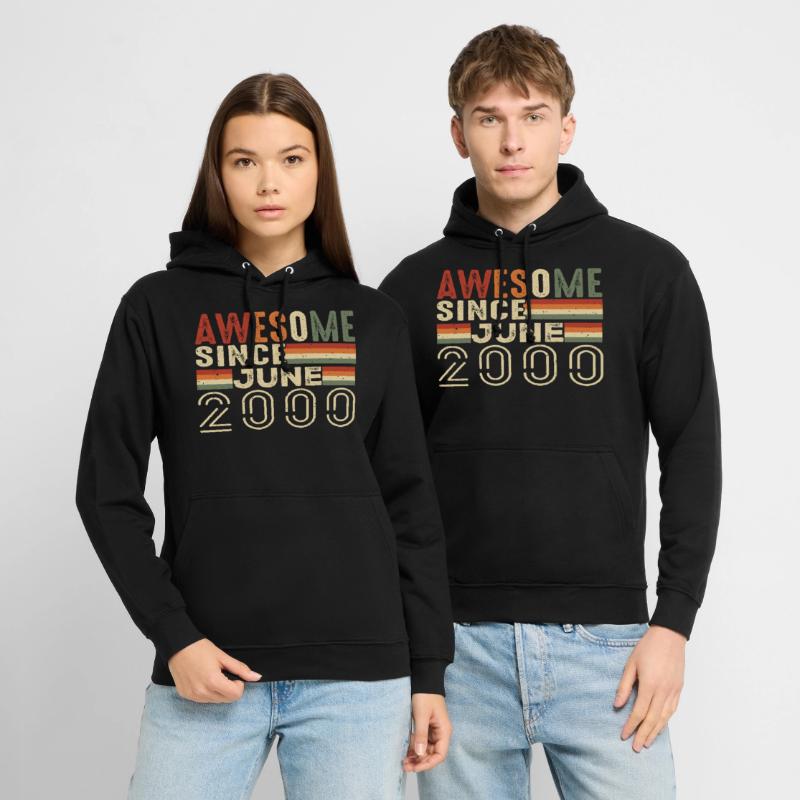 Juni 2000 Original 2000 Jubiläum 2000 Juni 2000 Unisex Hoodie