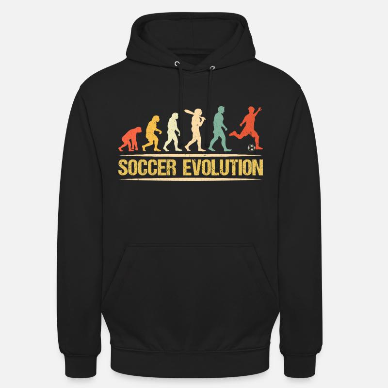 Soccer Evolution - Unisex Hoodie - black