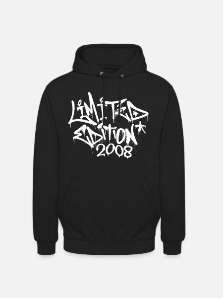 Limitierte Graffiti Edition 2008 Limited Edition - Unisex Hoodie - black