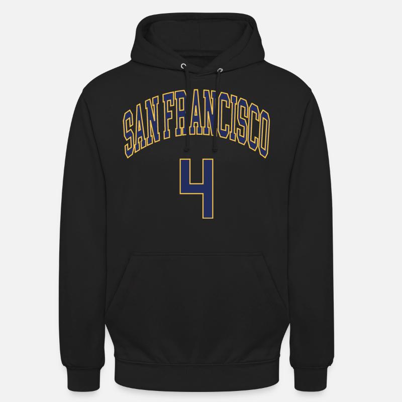 San Francisco 4 - Sweat-shirt à capuche unisexe - noir