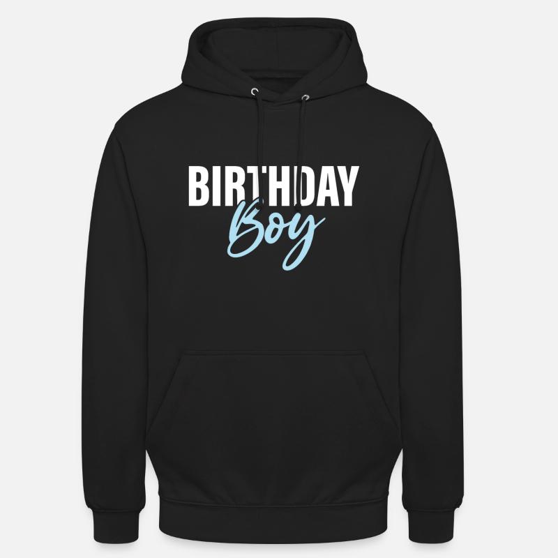 Anniversaire Garçon - Sweat-shirt à capuche unisexe - noir