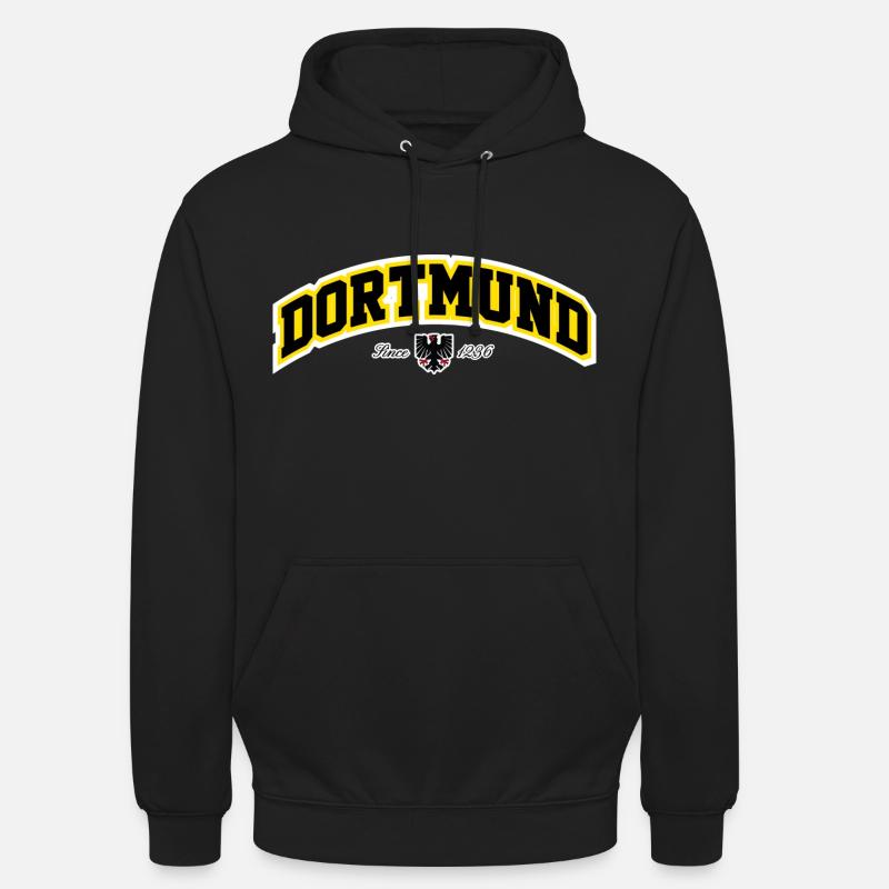 DORTMUND - Unisex Hoodie - Schwarz