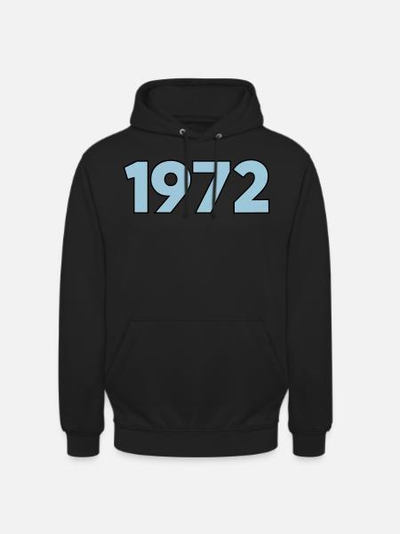 1972 Year of birth - Unisex Hoodie - black