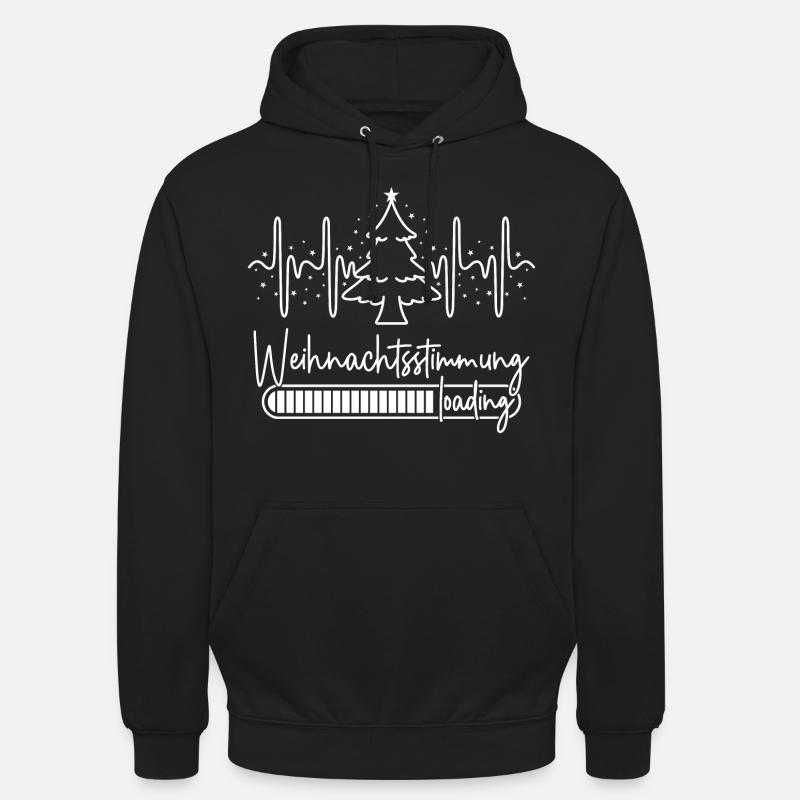 Weihnachtsstimmung loading - Unisex Hoodie - Schwarz