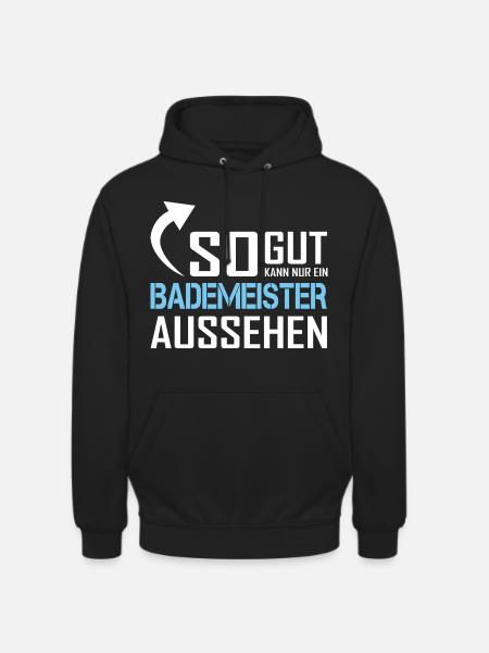 Only a lifeguard can look so good - Unisex Hoodie - black