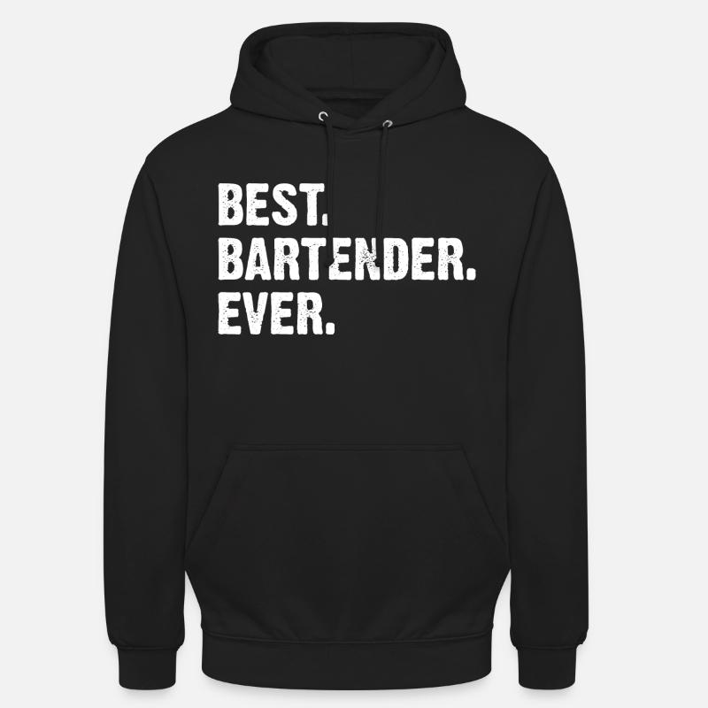 Best Bartender Ever - Unisex Hoodie - Schwarz