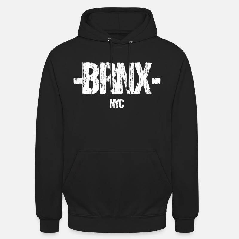 BRONX NYC - Sweat-shirt à capuche unisexe - noir