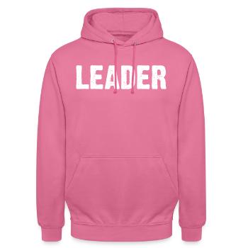 Chef - Sweat-shirt à capuche unisexe - rose - Devant - Alina (178cm) & Michal (187cm)