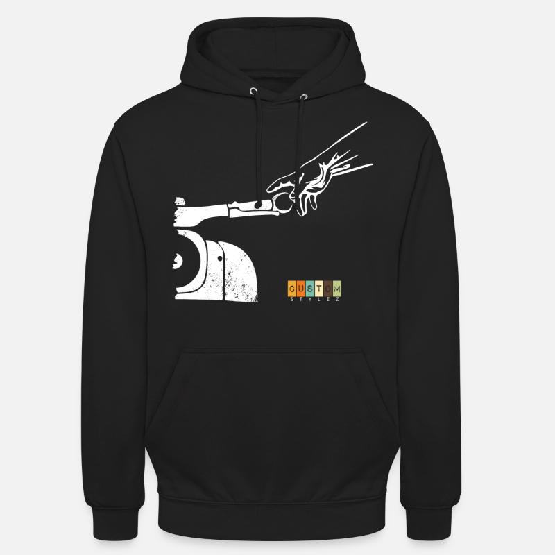 Schwalbefahrer - Simson Schwalbe DDR - Sweat-shirt à capuche unisexe - noir