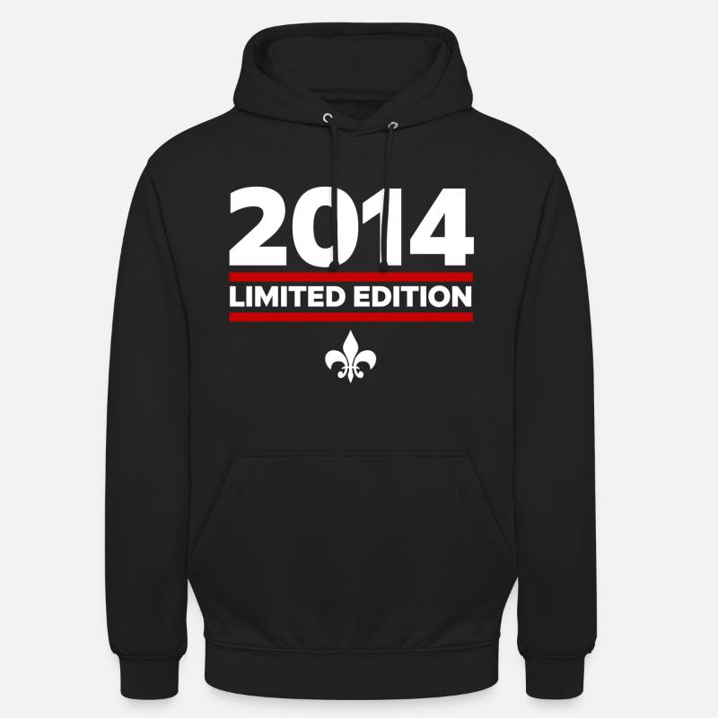 Édition limitée 2014 - Sweat-shirt à capuche unisexe - noir