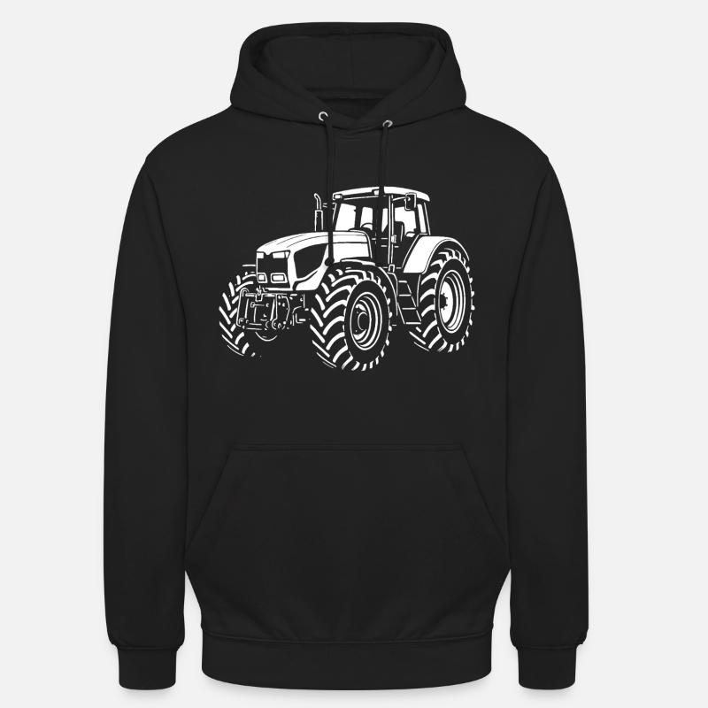 Puissance sur le terrain - Sweat-shirt à capuche unisexe - noir