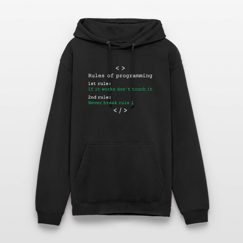 Regeln der Programmierung Unisex Hoodie